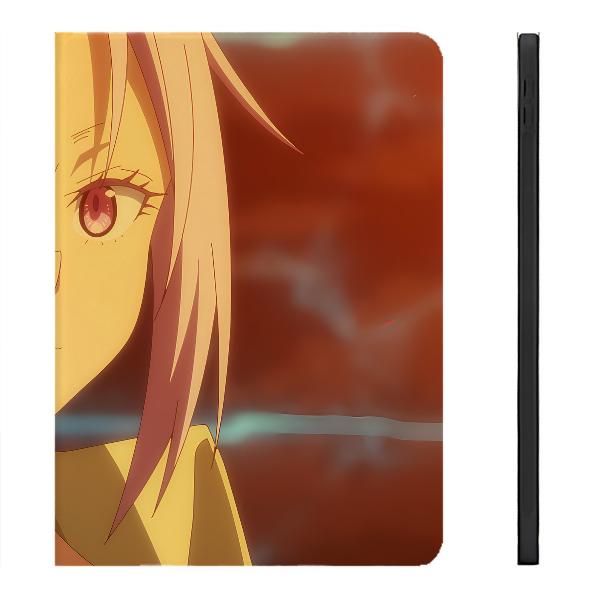 （画像用） 転スラ Regarding Reincarnated to Slime IPadケース ペンホルダー付き ブックスタイルデザイン